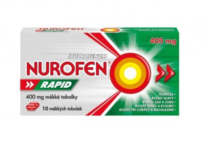 Nurofen Rapid 400 mg 10 tobolek