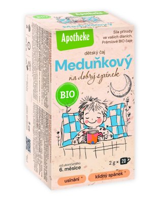 Apotheke BIO Dětský Meduňkový čaj 20x2g