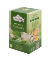 Ahmad Tea Green Jasmine Tea porcovaný čaj 20 x 2 g