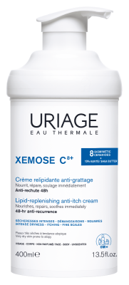 Uriage Xémose C8+ Relipidační zklidňující krém pro suchou až atopickou pokožku 400 ml