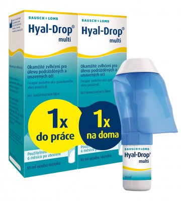 Hyal-Drop multi speciální balení 2x10 ml