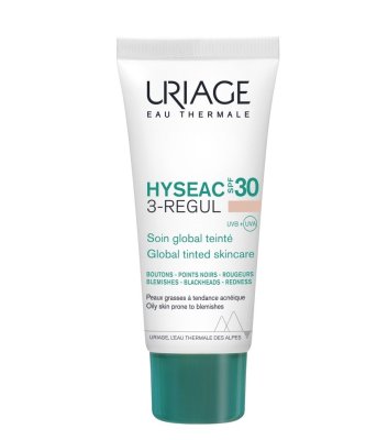 Uriage Hyséac 3-Regul Komplexní tónovaná péče o pleť SPF30 40 ml