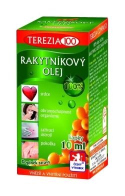 Terezia Rakytníkový olej 100% kapky 10 ml Terezia Rakytníkový olej 100% kapky 10 ml