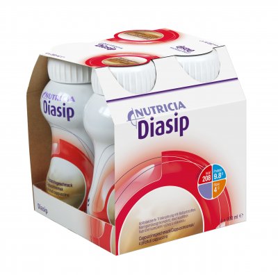 Diasip s příchutí cappuccino 4x200 ml