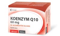 Noventis Koenzym Q10 60 mg se sezamovým olejem 60 kapslí