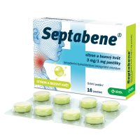 SEPTABENE CITRON A BEZOVÝ KVĚT