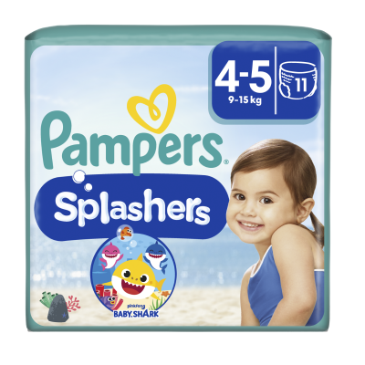 PAMPERS Pants Splashers 4-5 9-15 kg 11 ks