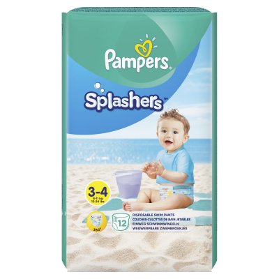 Pampers Splashers vel. 3 Carry Pack 6-11 kg kalhotkové plenky 12 ks