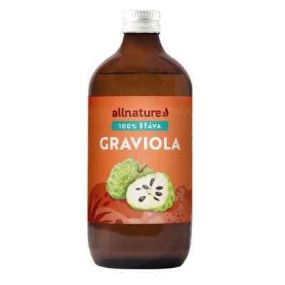 Allnature Graviola Premium - 100% Bio šťáva 500 ml