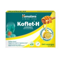 Himalaya Herbals Koflet-H Lemon pastilky s medem 12 ks