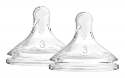 Dr. Brown´s savička široké hrdlo 2 ks Typ 3 pro láhve Options+ transparentní