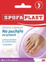 3M Spofaplast 911 Gelová náplast na puchýře na prstech 5 ks