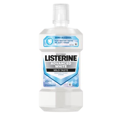 LISTERINE Advance White Mild Taste 500 ml
