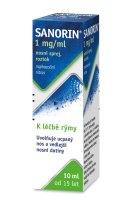SANORIN 1MG/ML NAS SPR SOL 1X10ML