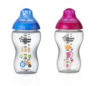 Tommee Tippee C2N 3m+ 340 ml kojenecká láhev s obrázky 2 ks