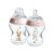 Tommee Tippee C2N 0m+ 260 ml kojenecká láhev 2 ks růžová