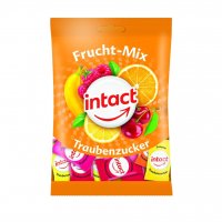 Intact sáček hroznový cukr OVOCNÝ MIX s vit.C 75g