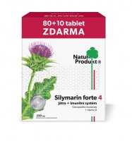 Silymarin+vit.D3 250mg akcní balení 80+10 zdarma