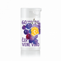 C-Vitamin 200 mg červené víno se sukralózou 60 tablet