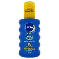 NIVEA SUN Sprej na opalování OF15 200ml