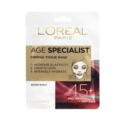 L´Oréal Paris Age Specialist 45+ zpevňující textilní maska