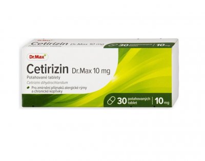 Dr.Max Cetirizin 10 mg 30 tablet