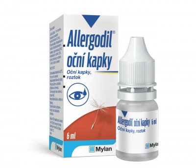 Allergodil 0,5 mg/ml oční kapky 6 ml