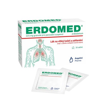 ERDOMED - 225MG POR GRA SUS 20