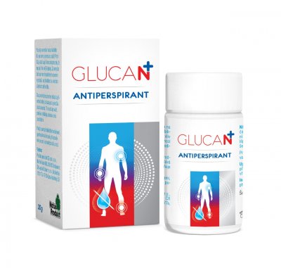 Glucan antiperspirant (3758928)