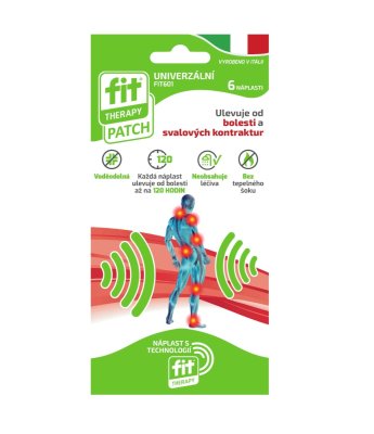 FIT THERAPY Patch Univerzal náplasť 6 ks