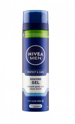 Nivea For Men Mild gel na holení pro muže 200 ml