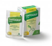 Tantogrip 600 mg/10 mg citron 10 sáčků