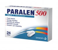 Paralen 500 mg 24 tablet