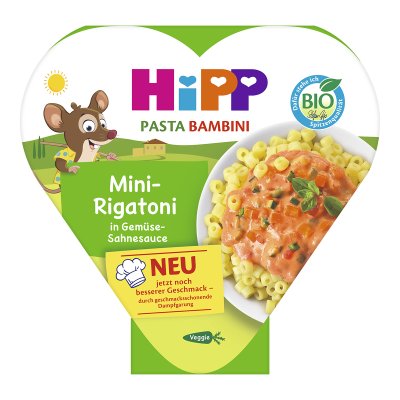 HiPP BIO Mini-Rigatoni se zeleninou 6x250 g