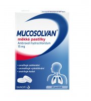 Mucosolvan 15 mg 20 pastilek