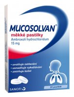 Mucosolvan 15 mg 20 pastilek