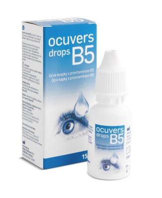Ocuvers drops s provitamínem B5 oční kapky 15 ml