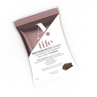 Alife Beauty and Nutrition Protein Keto Shake čokoláda 25 g