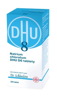 NATRIUM CHLORATUM DHU D5-D30 neobalené tablety 200