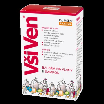 Všiven balzám na vlasy a šamp.120+150ml Dr.Müller