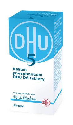 KALIUM PHOSPHORICUM DHU D5-D30 neobalené tablety 200