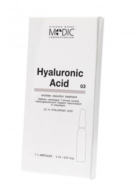 Pierre Rene Medic Kyselina hyaluronová 0,5% ampule 7x2 ml