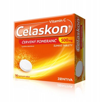 CELASKON ČERVENÝ POMERANČ 500MG TBL EFF 30(3X10)
