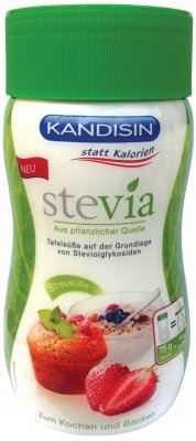 KANDISIN Stevia práškové stolní sladidlo rostlinné PET 75 g