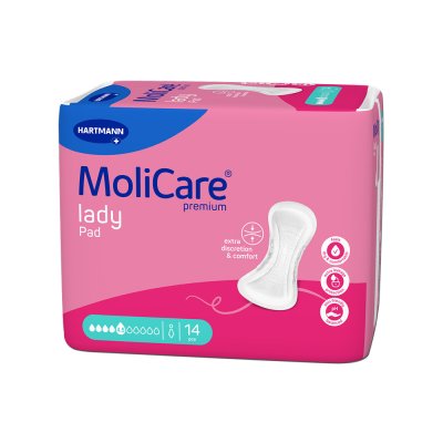 MoliCare Lady inkontinenční vložky 4.5 kapky 934ml 14ks