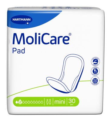 MoliCare Pad inkontinenční vložky 2 kapky Mini 30ks