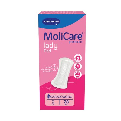 MoliCare Lady inkontinenční vložky 0.5 kapky 70ml 28ks