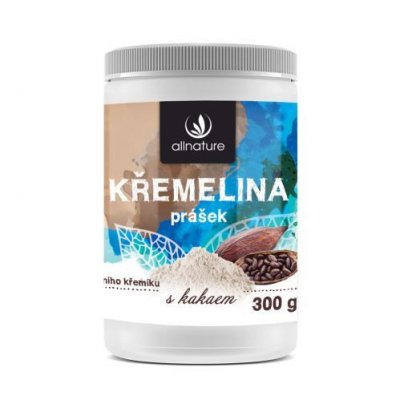 Allnature Křemelina s kakaem prášek 300 g