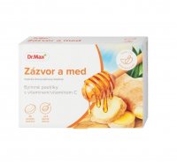 Dr.Max Zázvor a med pastilky 36 ks