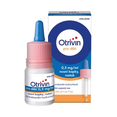 OTRIVIN Otrivin pro děti 0.5mg/m nosní podání 10 ml